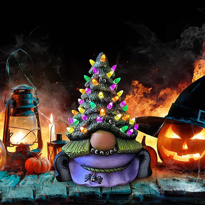 Lighted Cartoon Christmas Tree Ornament Secondary image