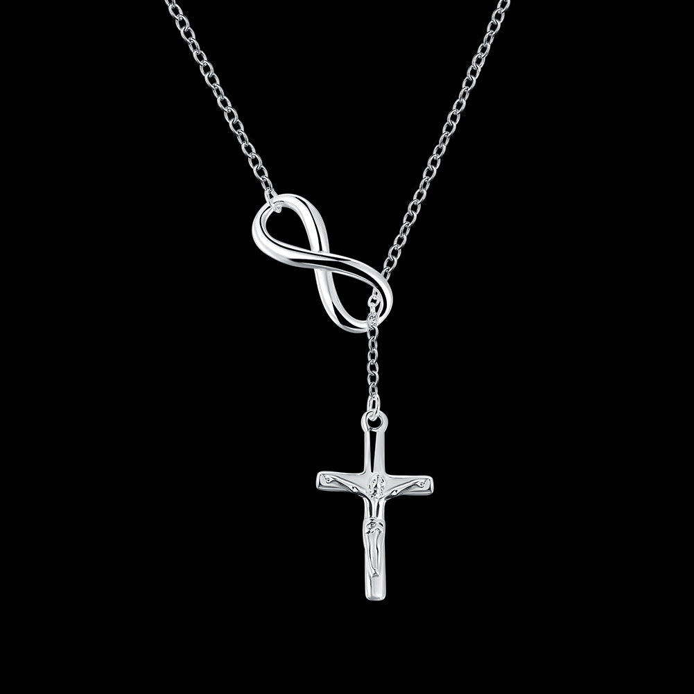 Copper cross pendant styled for everyday Christian wear