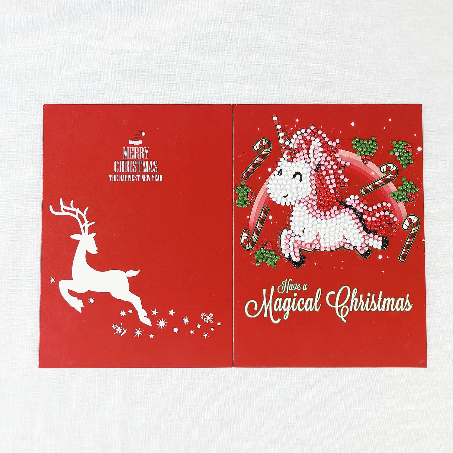 Diamond Painting Christmas Greeting Card - Christian Home Decor