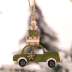 Creative wooden Christmas tree pendant for faith-filled holiday decorating