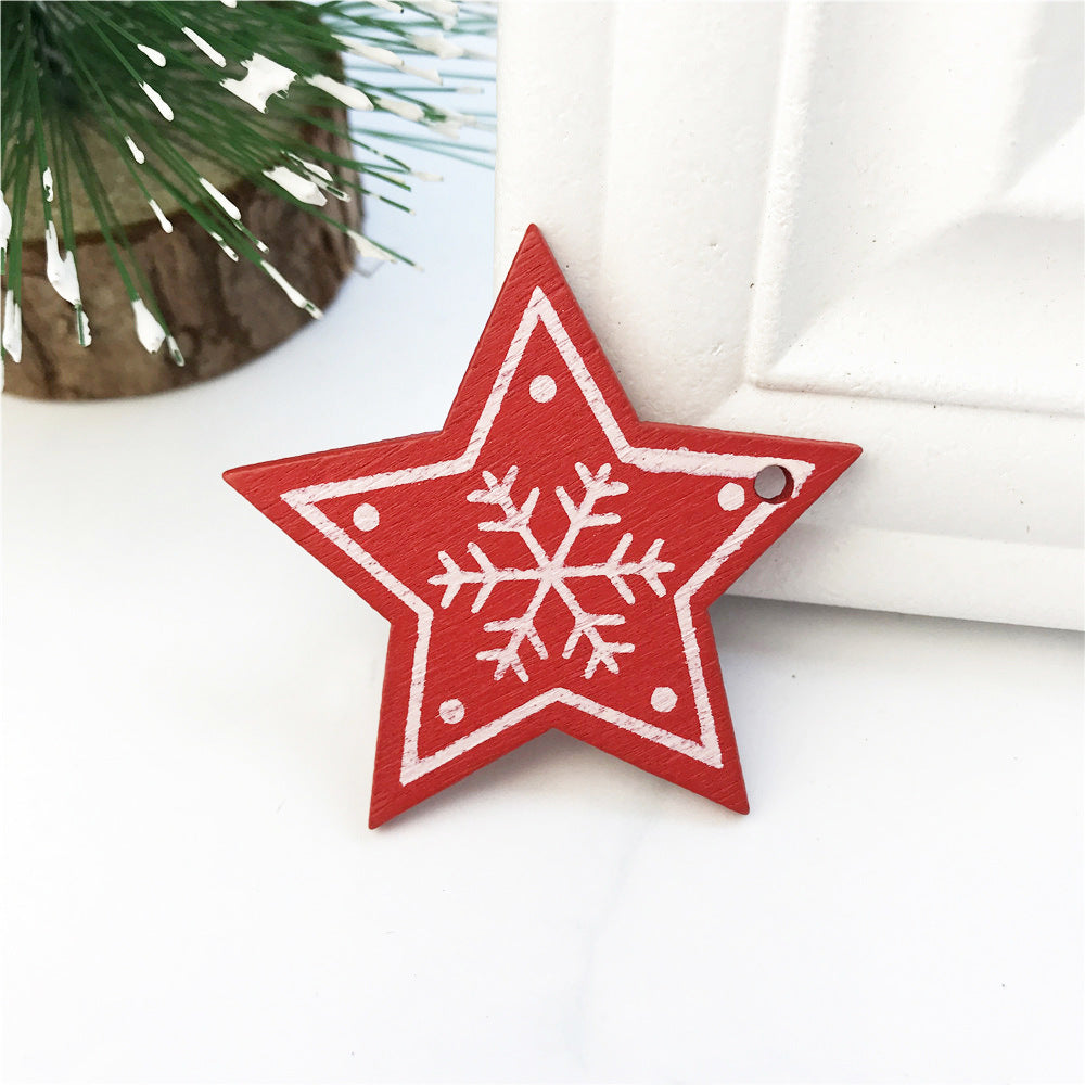 Multi-design wooden craft blanks suitable for jewelry and ornament projects