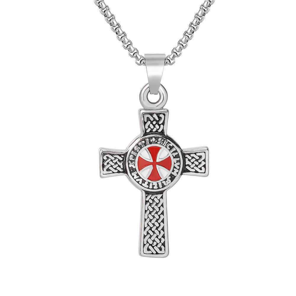 Stylized image of the faith pendant for everyday wear