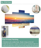 Multi-panel religious canvas art showing Jesus imagery