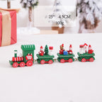 Christmas Advent Calendar Made of Solid Wood