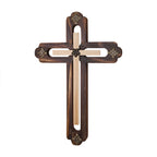 Large hand-painted cross suitable for sanctuary display