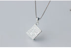 Devotional cross pendant necklace for men and women
