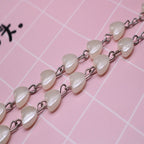 Holy Rosary Bead Necklace with Cross - religious gift idea