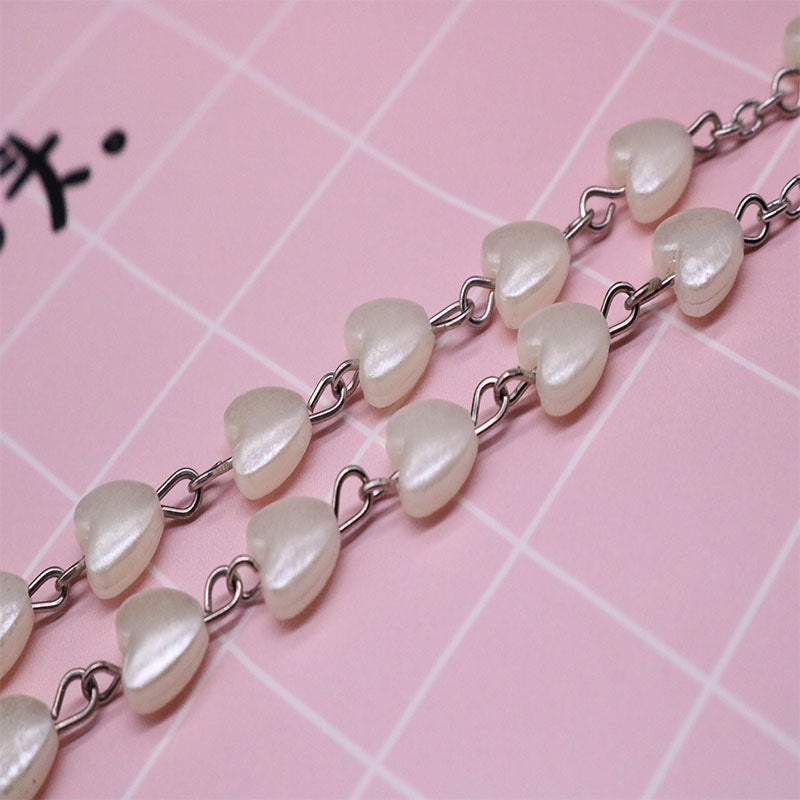 Holy Rosary Bead Necklace with Cross - religious gift idea