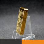 Jesus Wings Cross commemorative coin displayed in protective acrylic case