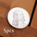 Jesus faith medal with certificate packaging
