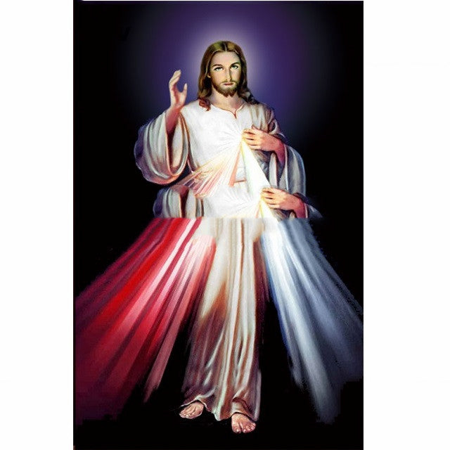 Handcraft diamond painting set with Jesus image for home