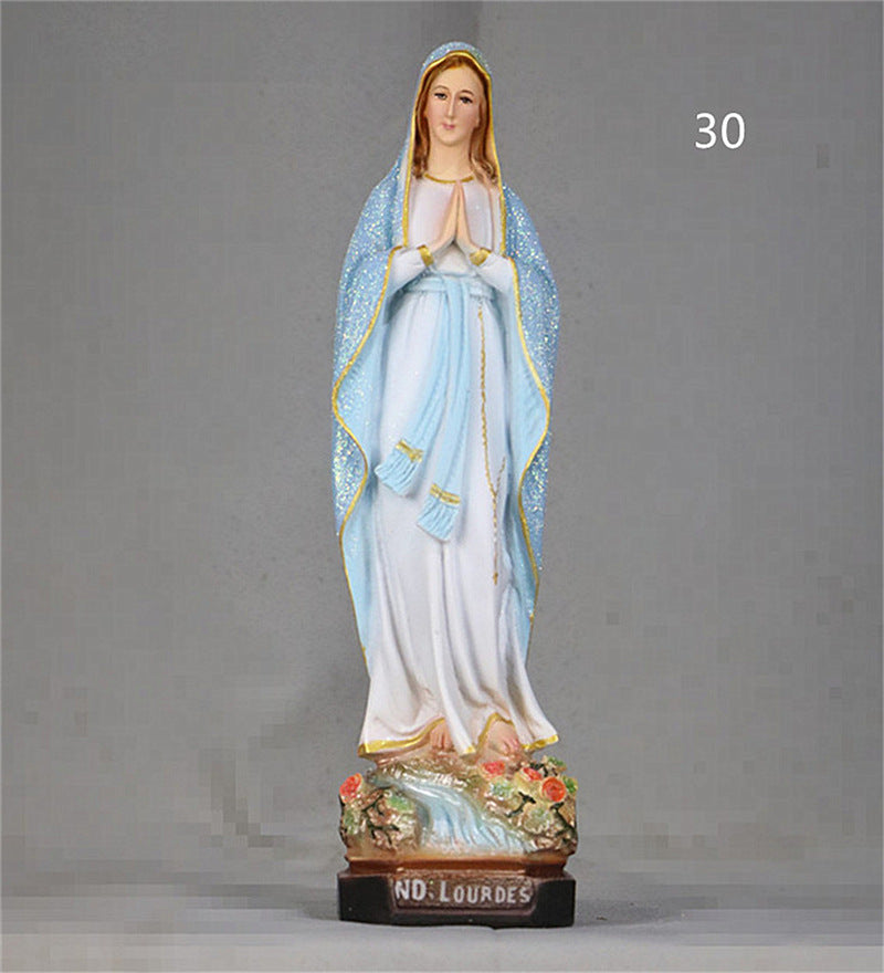 Resin Sacred Heart statue 35cm height for sanctuary display