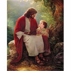 Diamond painting creative craft activity