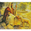 Jesus diamond painting cross stitch design on canvas
