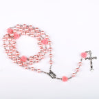 Faith-inspired cross pendant necklace in Korean style design