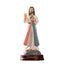 Modern Jesus resin figurine in simple character style for Christian home decor