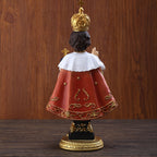 European style Catholic Christian resin statue displayed as wall hanging ornament