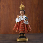 Resin crafts Catholic ornament showing religious character design