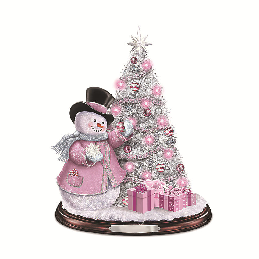 Colorful Christmas decal stickers arranged in holiday theme