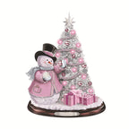 Colorful Christmas decal stickers arranged in holiday theme