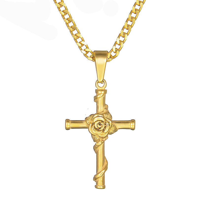 Faith-inspired cross pendant necklace suitable for daily wear and devotion