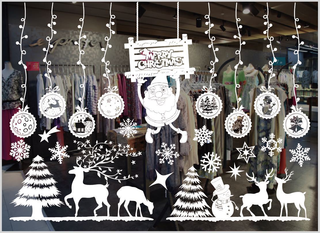 Christmas Window Stickers Secondary image