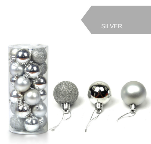 Christmas Ball Ornaments Set - Christian Home Decor Secondary image