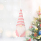 Pink knitted pendant Christmas ornament holiday style