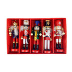 Religious Christmas ornament with wooden craftsmanship