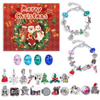 Festive woodland-themed children's Christmas bracelet