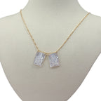 Packaged Virgin Jesus necklace ready for gift giving