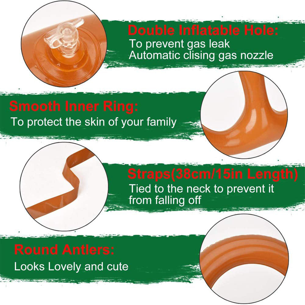 Family Christmas inflatable decoration prop
