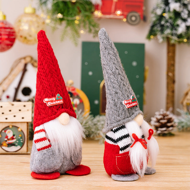 Christmas Pointed Hat Pocket Doll Ornament - Christian Home Decor