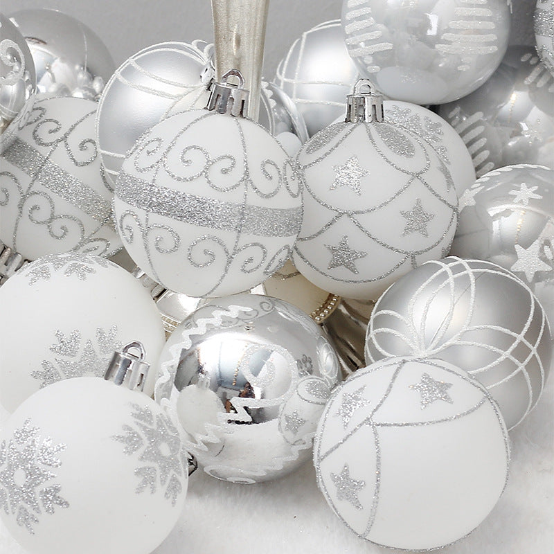 Classic Christmas ball ornament with versatile European American style