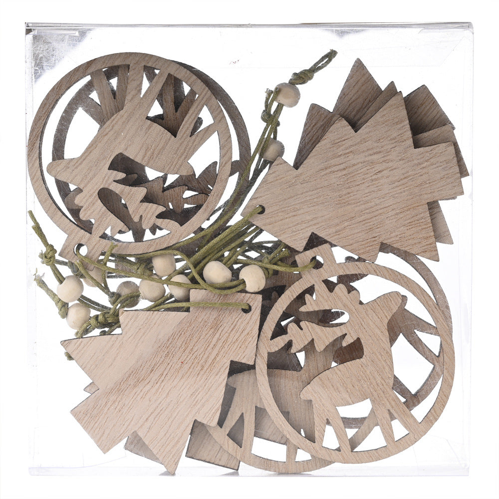 Faith-inspired Angel wooden ornament for holiday decorating