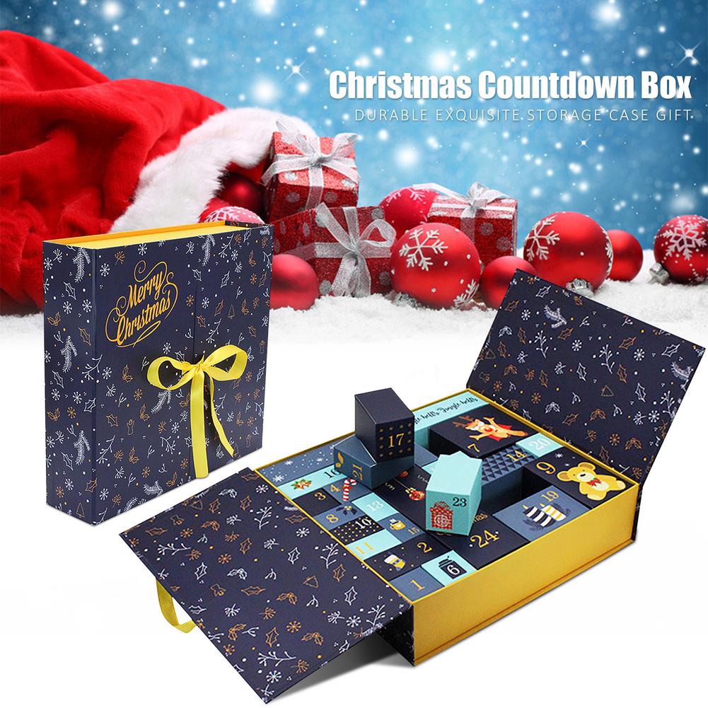 Festive advent countdown calendar for Christmas season preparation
