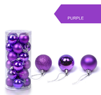 Christmas ball ornaments set for spreading holiday joy