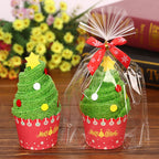 Christmas cotton face towel ready for gifting
