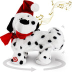 Christmas novelty toy featuring singing and dancing dog animation