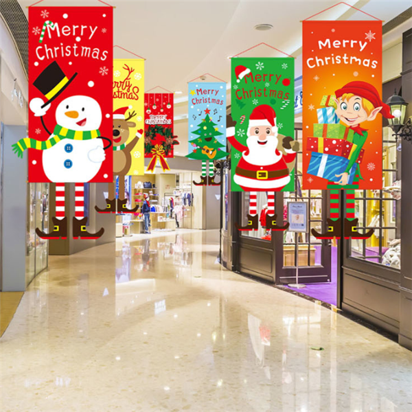 Faithful Christmas Window Cloth Banner Secondary image