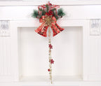 Festive bell ornament in traditional style