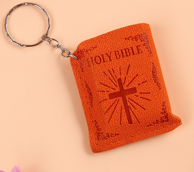 Mini bible cross keychain suitable as gift souvenir