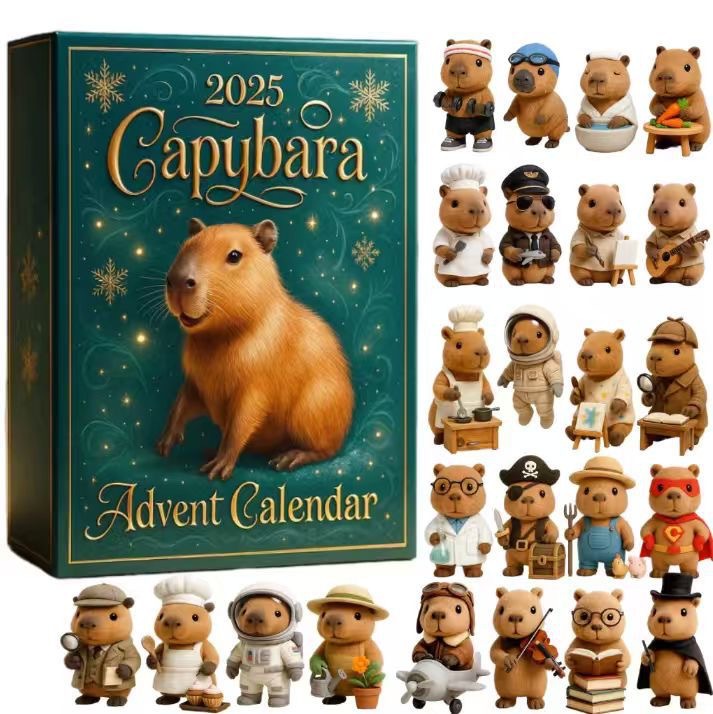 Acrylic Blind Box Christmas Ornament Set - Christian Home Decor