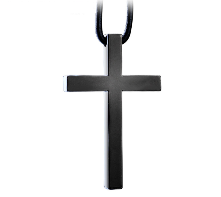 Jesus Christ Cross Pendant Necklace gift presentation view