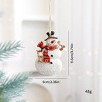 Adorable cartoon elk ornament showcasing whimsical holiday design - Christmas decor