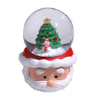 Colorful resin crystal ball ornament for Christmas tree
