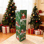 Festive green decorative boxes for holiday home decor