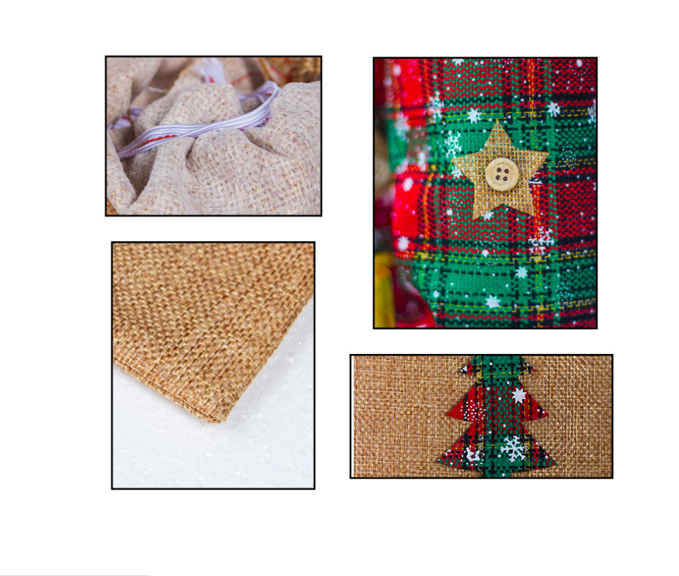 Red and green Christmas wine bottle bag for seasonal home entertaining