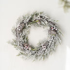 Holiday garland door hanging piece for festive home atmosphere
