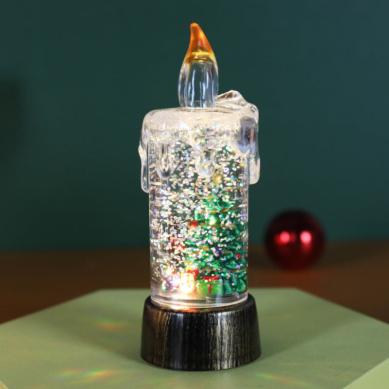 Festive snowman desktop decoration for Christmas home